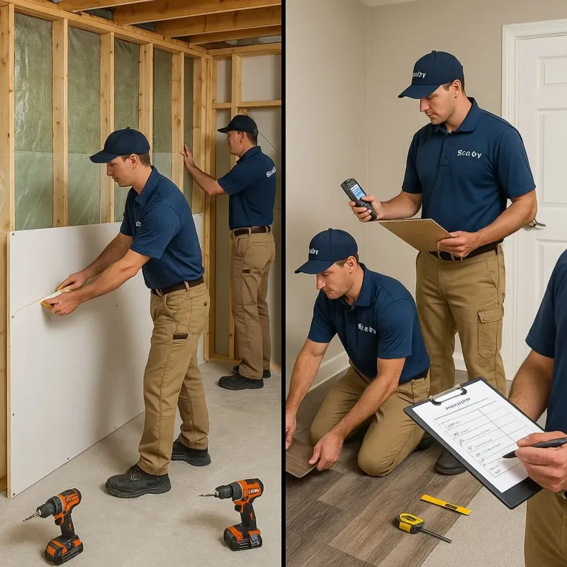 Repairs and Reconstruction process in Carroll County, IN